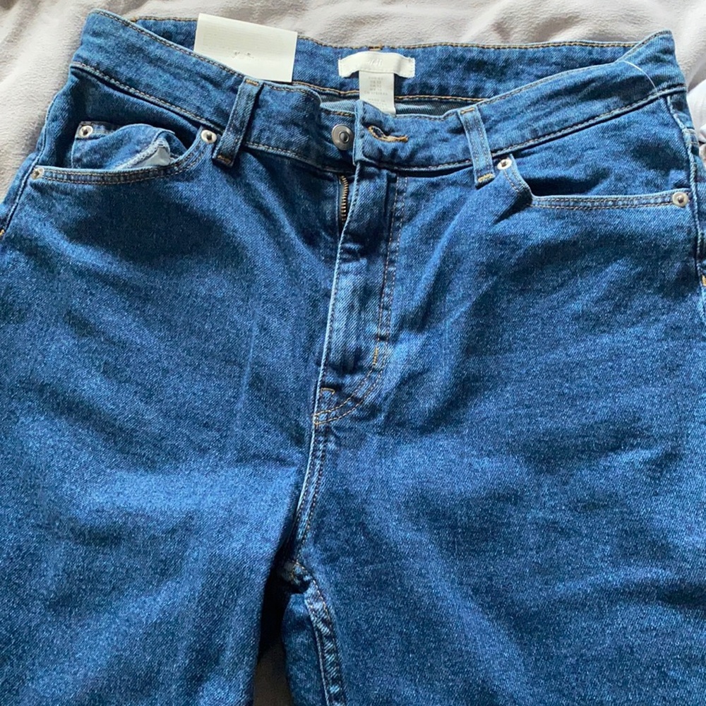 high waist h&m skinny jeans